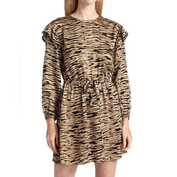 NWT Rails Dress Ora Printed Long Sleeve Pullover Golden Size M - Picture 11 of 13